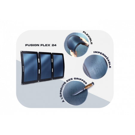 Panneau Solaire FUSION FLEX 24 - noir