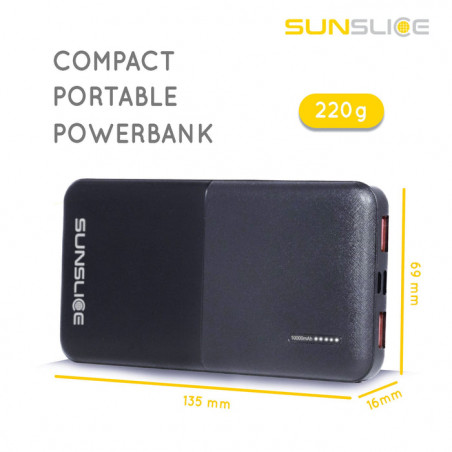 Batterie Externe PowerBank GRAVITY 10 - 10000 mAh