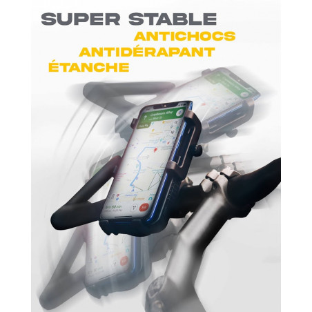 Support Telephone Velo Moto CYCLOTRON 5000 mAH