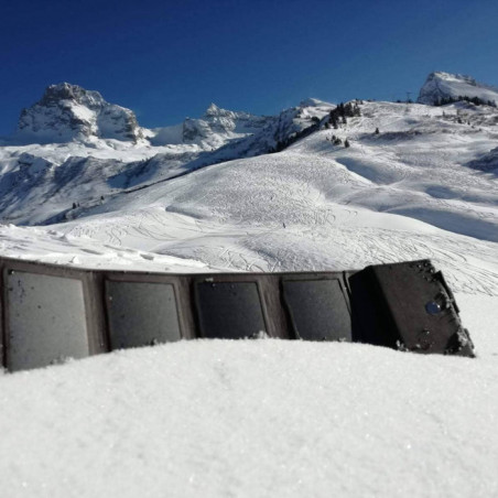 Chargeur solaire portable Sunslice PHOTON - noir 4W