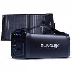 Generateur Solaire Portable GRAVITY 144WH - 100W - Livré avec panneau solaire 40W