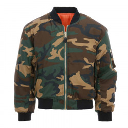 Bomber Veste aviation camouflage MA-I