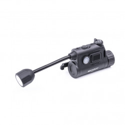 Lampe de casque rechargeable RSTAR - éclairage blanc, rouge et vert + infrarouge - 80 lumens Nex