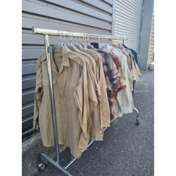 Lot de 30 chemises militaire occasions