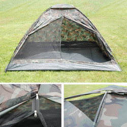 Tent 3 pers monodome camo