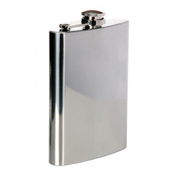 Flasque en acier.  8 oz