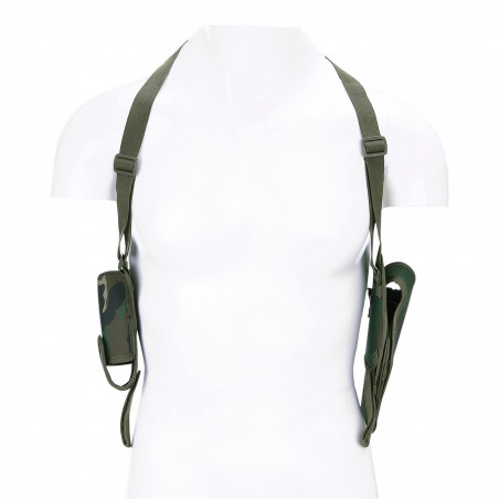 Holster d'épaule de luxe, noir