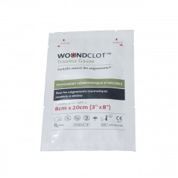 Pansement hémostatique WOUNDCLOT - 8cmx20cm