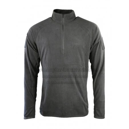 Chemise type F1 polaire noire