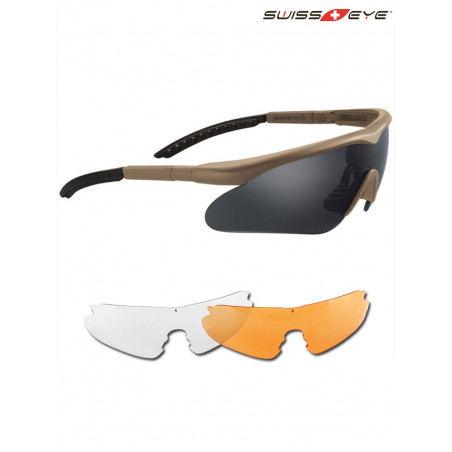 Lunettes balistiques Raptor coyote swiss eye