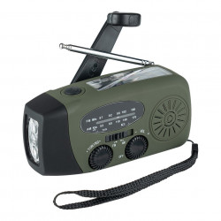 Radio lampe d\'urgence solaire et dynamo FOSCO