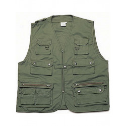 Veste / Gilet Sans Manches Reporter - Kaki