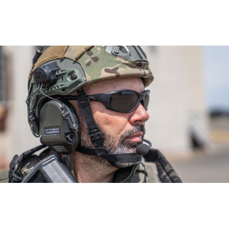 Lunettes balistiques XL-1 Advanced Noir écran fumé/incolore/orange - Wiley X