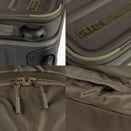 Valise roulettes voyage 5.11 Load up carry on- Ranger Green
