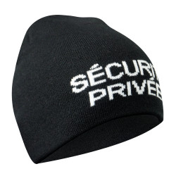 Bonnet SÉCU-ONE Sécurité Privée noir A10 Equipment