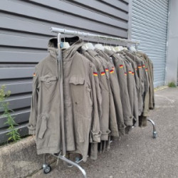 Lot 8 Parkas Allemande BW 80\'s Vintage Occasion