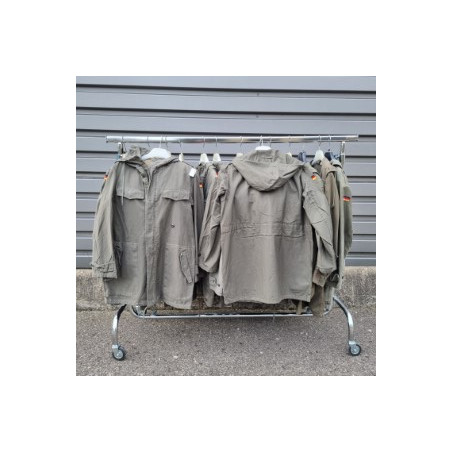 Lot 8 Parkas Allemande BW 80's Vintage Occasion