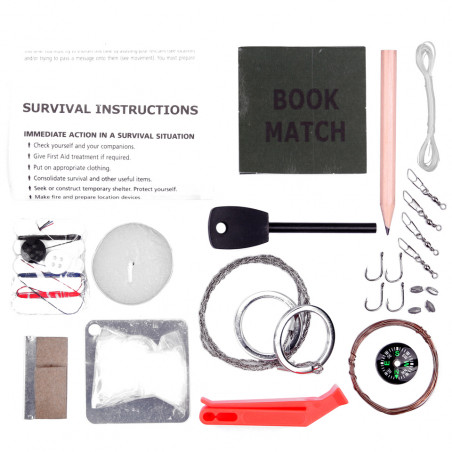 Kit de survie de combat, étanche