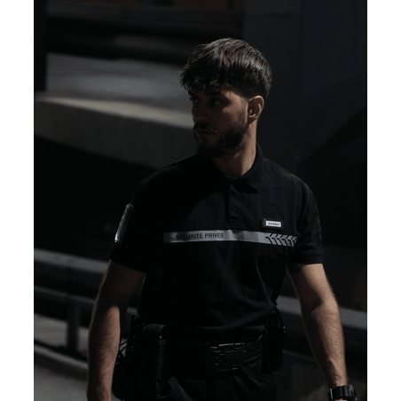 Polo sécurité privée manches courtes - GK SAFETEK