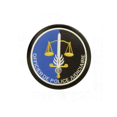 Ecusson Gendarmerie OPJ plastifié