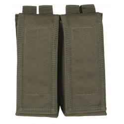 Porte chargeur double AK47 / AK74 VERT OD - MILTEC