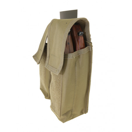 Porte chargeur double AK47 / AK74 COYOTE - MILTEC