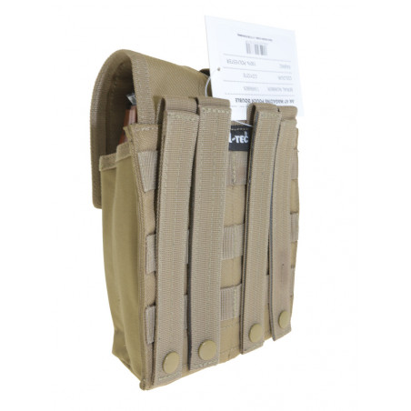 Porte chargeur double AK47 / AK74 COYOTE - MILTEC
