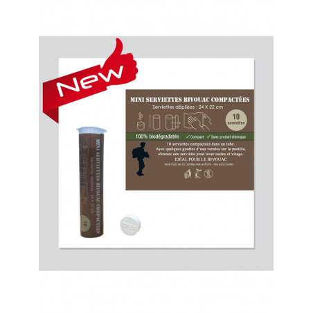 Mini serviettes bivouac