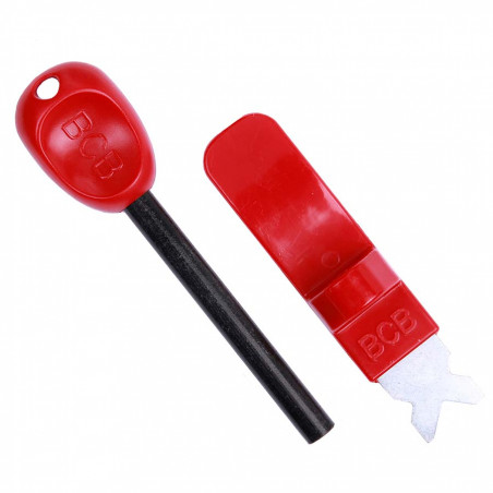 Pierre à Feu BCB Allume feu, silex + Boussole CN340