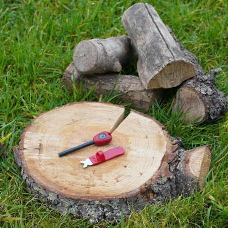 Pierre à Feu BCB Allume feu, silex + Boussole CN340