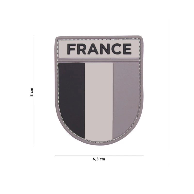 Ecusson plastique tricolore FRANCE