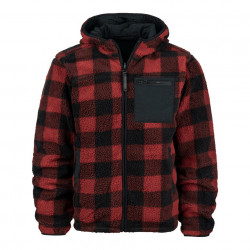 Veste Softshell réversible Sherpa - Rouge / noir