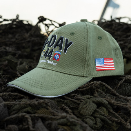 Casquette Baseball D-Day Normandy - Vert