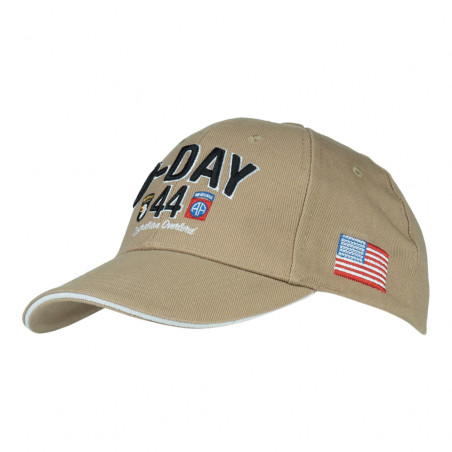 Casquette Baseball D-Day Normandy - Vert