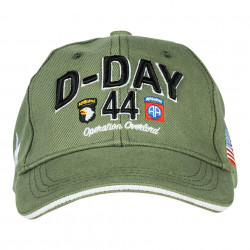 Casquette Baseball D-Day Normandy - Vert
