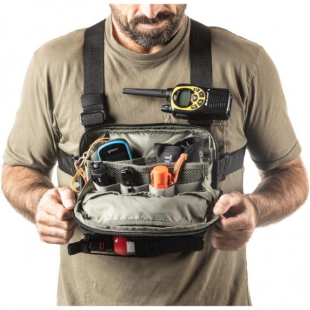 Sacoche de Poitrine Skyweight Utility Chest Pack - Noir Volcanic