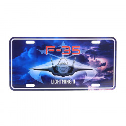 Plaque d\'immatriculation  F-35 Lightning II