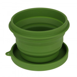 Tasse en silicone pliable