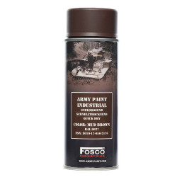 Peinture militaire bombe aérosol - MUD BROWN