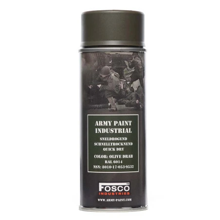 Bombe Peinture Militaire RAL6003 Vert Olive - 400 Ml - Marque Générique - EAN 5906739728503