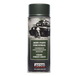 Peinture militaire bombe aérosol - FOREST GREEN