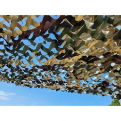Voile d'ombrage,Filets de Camouflage avec auvent en maille, décoration