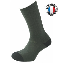 Véritable chaussettes ORIGINAL “Climat Tempéré” de l\'Armée française - Vert OD