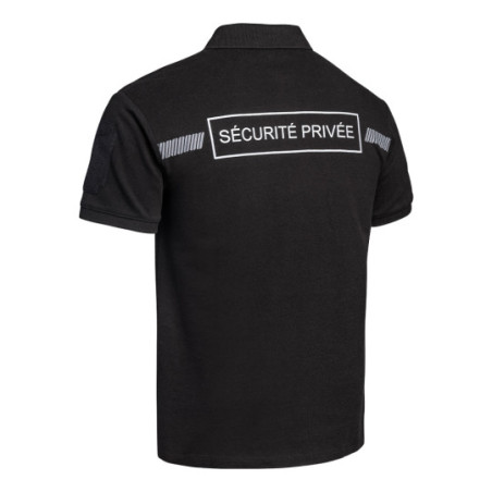 Polo SÉCU-ONE Sécurité Privée noir A10 Equipment
