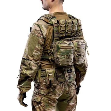 Porte Plaque Frog Pro HAWK Plate Carrier Multicam