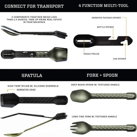 Couvert multifonction Gerber Compleat