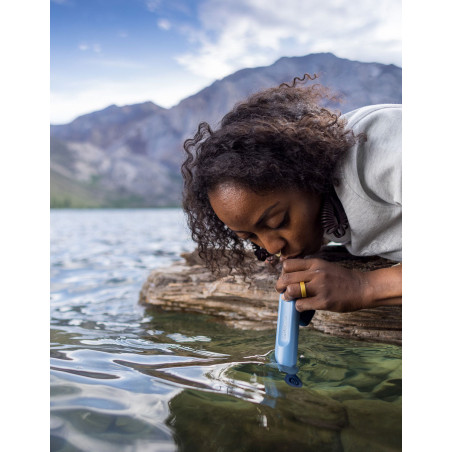 Paille LIFESTRAW personnal Peak serie COL 2 - MOUNTAIN BLUE