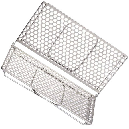 Grille de cuisson VARGO pliante en TITANE