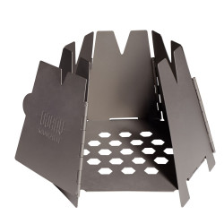 Réchaud à bois VARGO hexagon en Titane