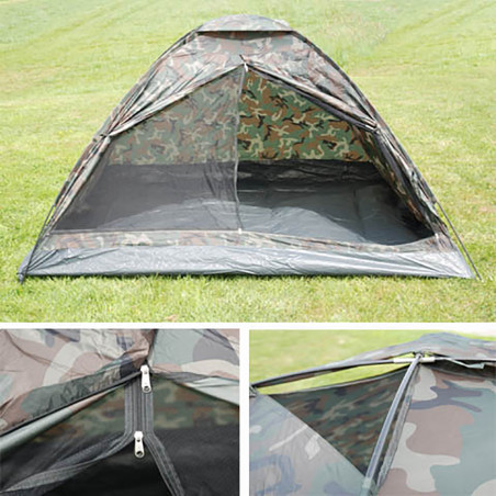 Tente 2 pers monodome camo